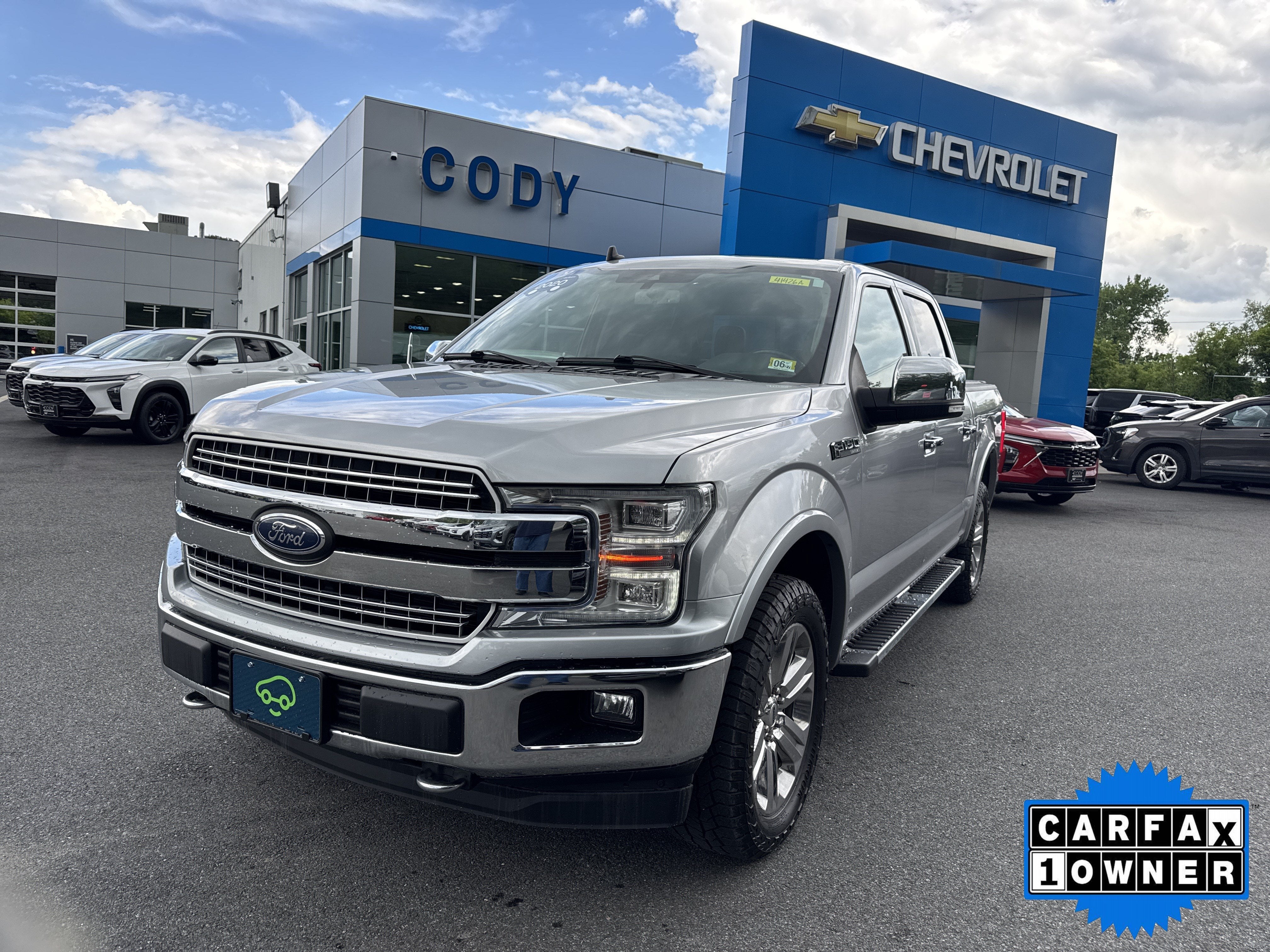 2020 Ford F-150 XL in Silver — front three-quarter view