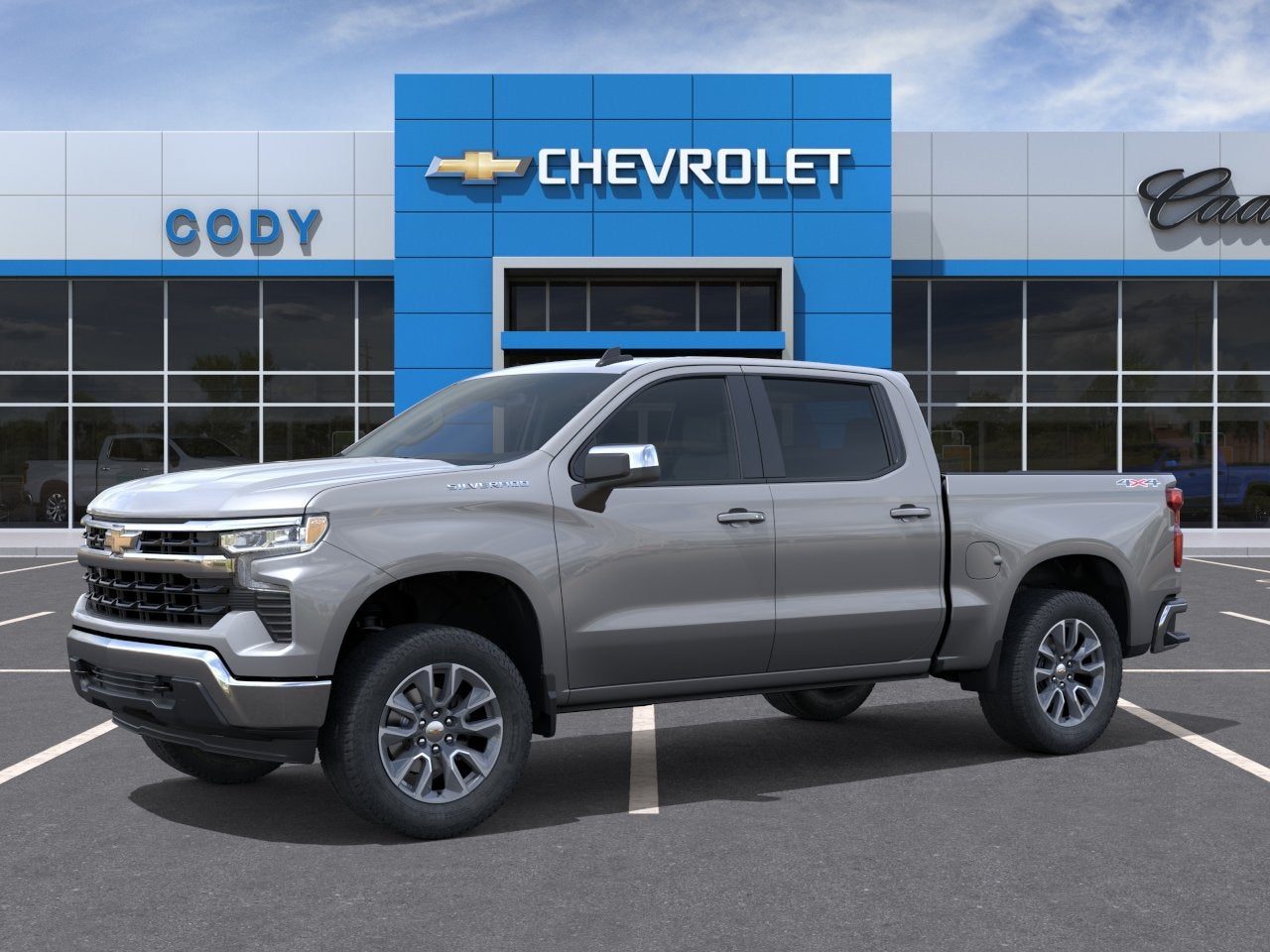 2026 Chevrolet Silverado 1500 — side profile view