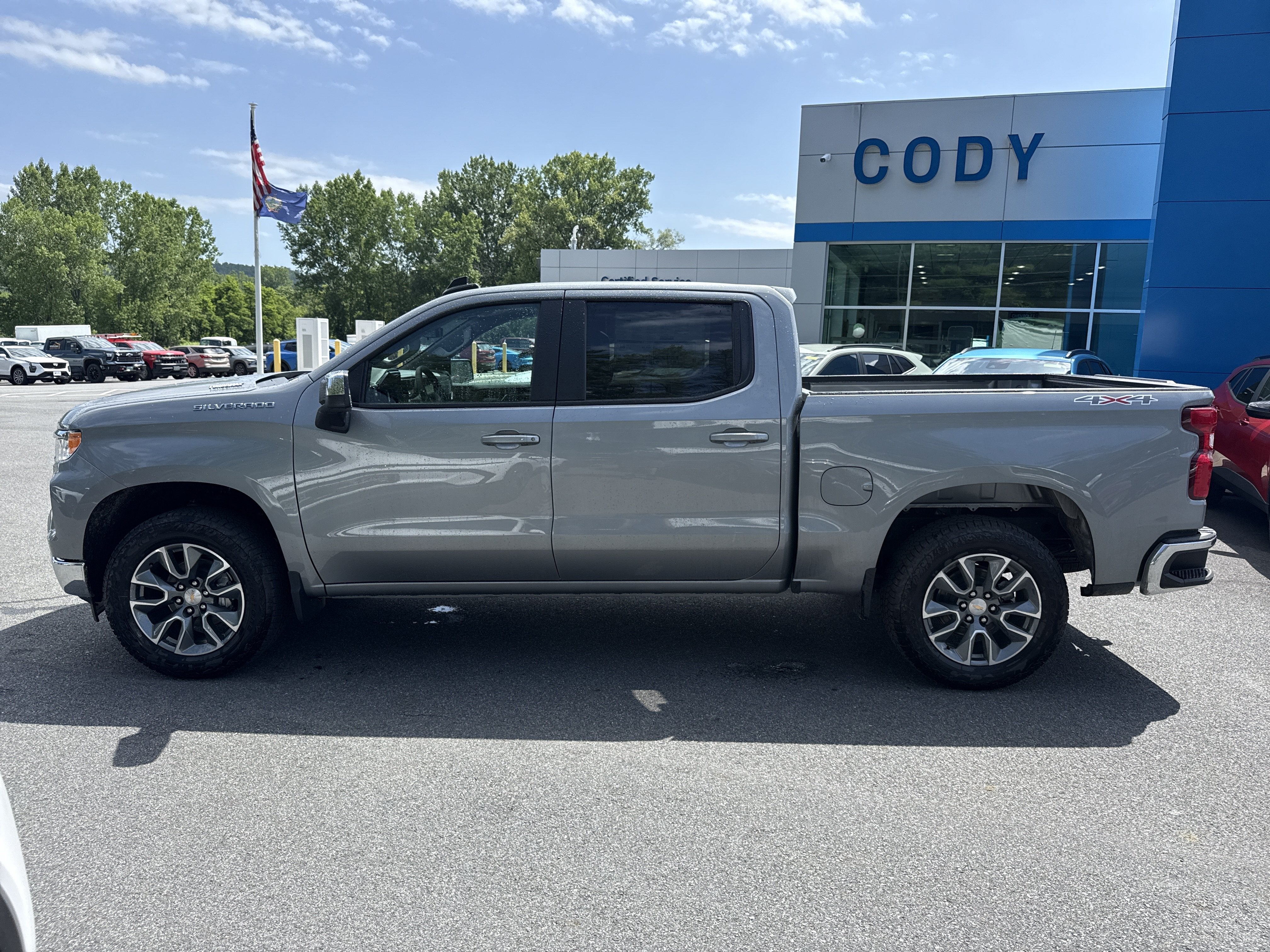2026 Chevrolet Silverado 1500 — rear three-quarter view