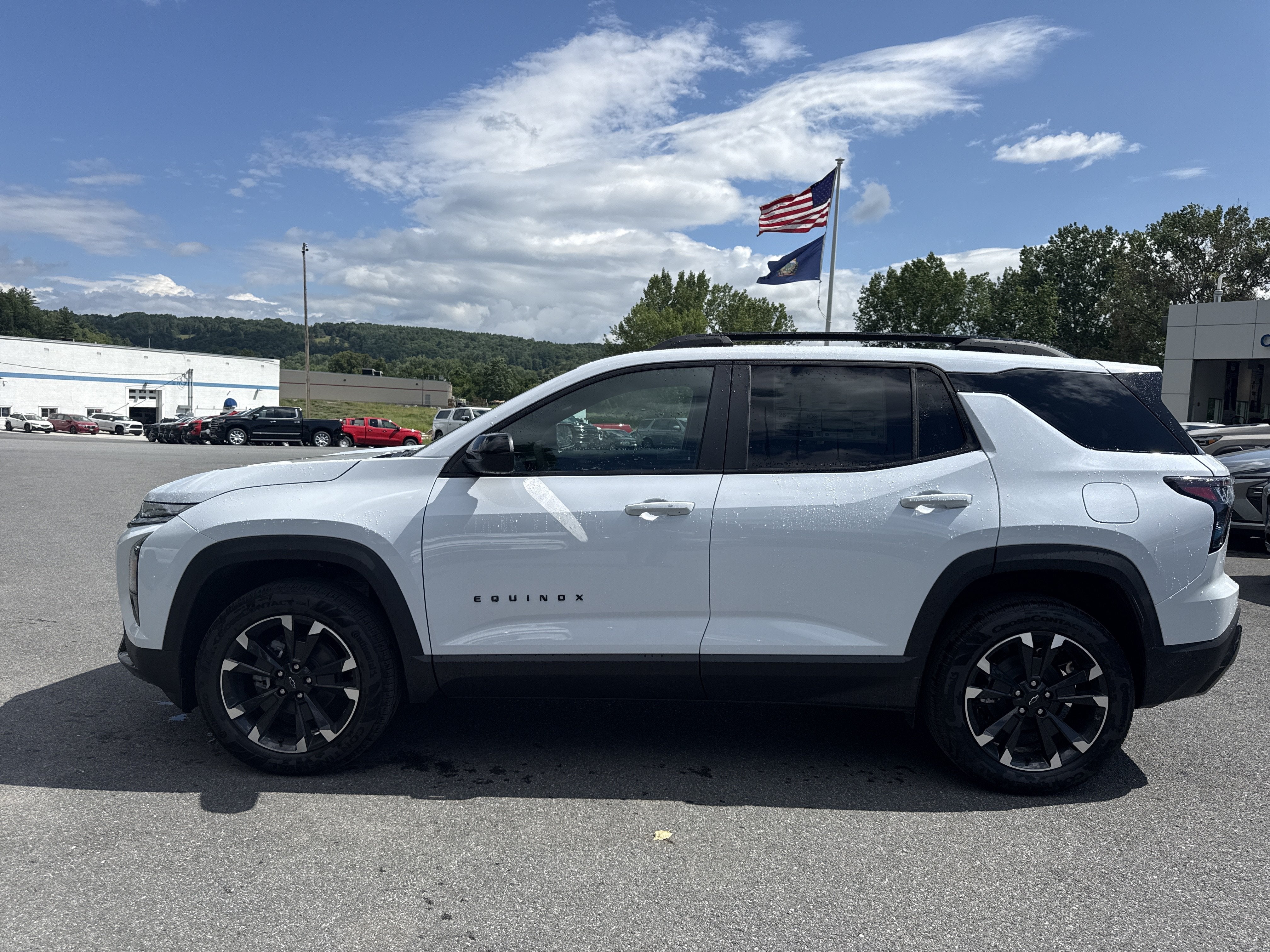 2027 Chevrolet Equinox — rear three-quarter view
