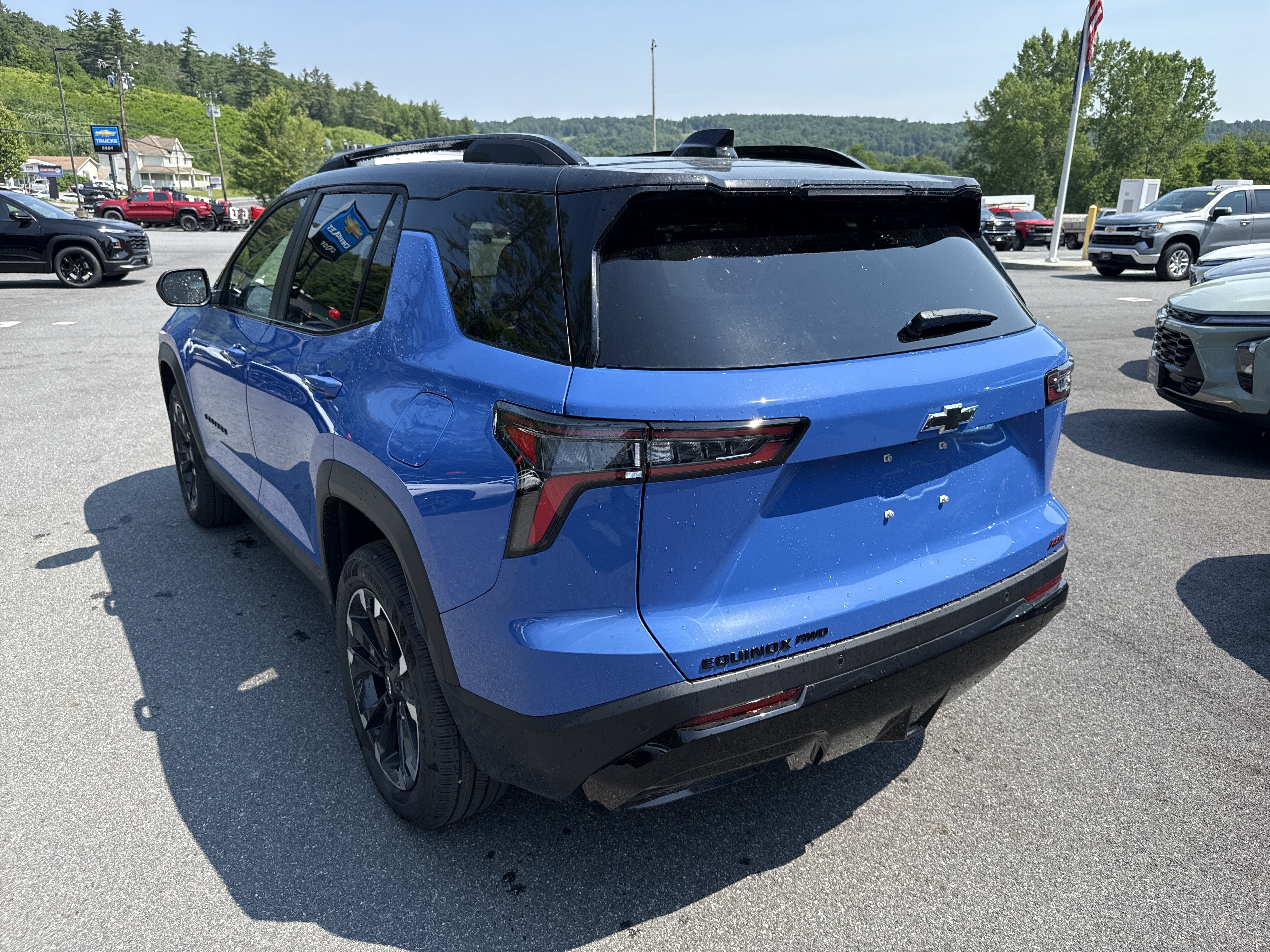 2026 Chevrolet Equinox — rear three-quarter view